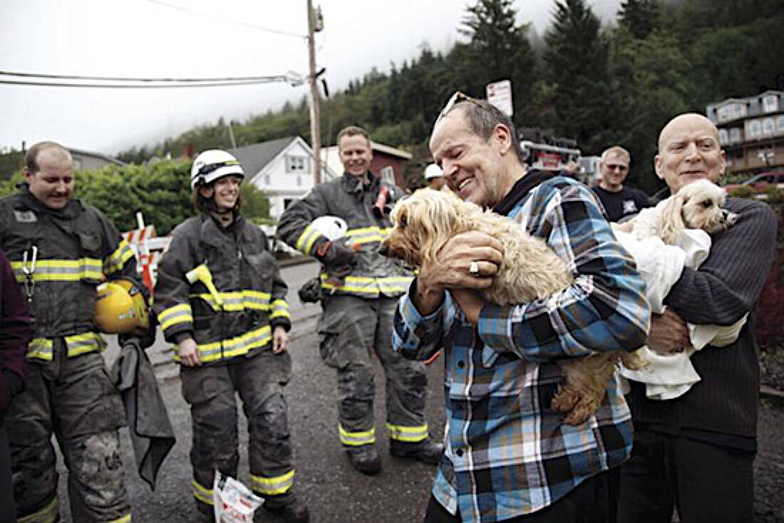 Homeless Pet Finds Firefighters in Time of Desperation